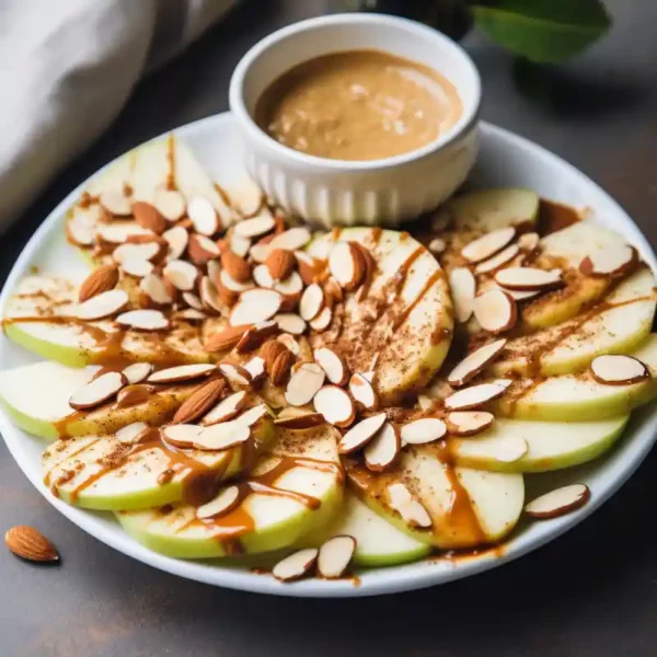 Apple Slices with Almond Butter Recipe