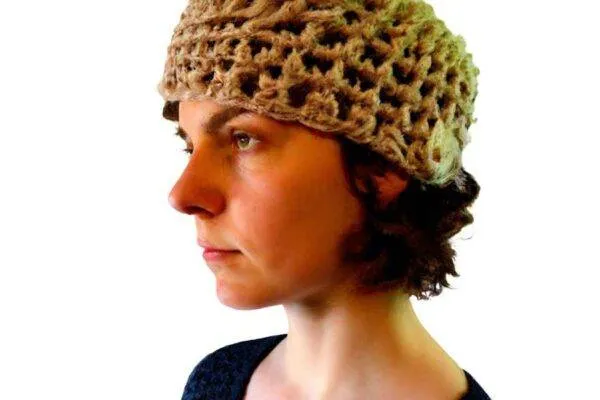 A women wearing Crochet Cap