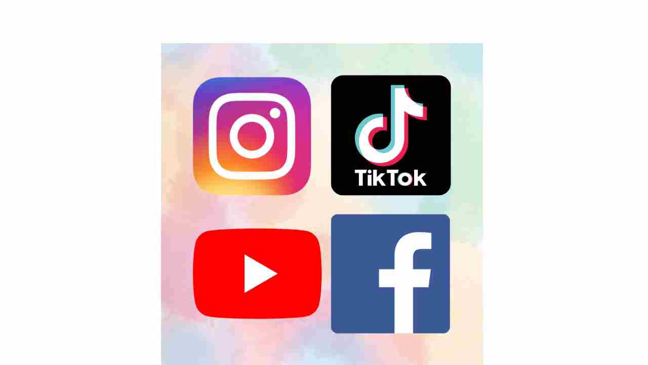 Icons of social media
